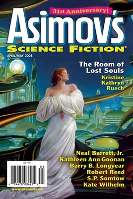 Cover of Asimov's Science Fiction, April-May 2008