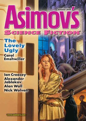 Cover of Asimov's Science Fiction, August 2010