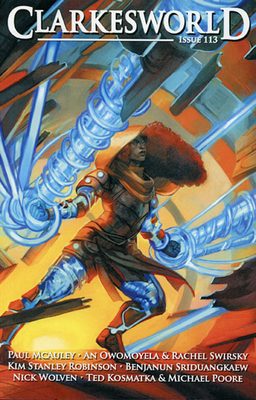 Cover of Clarkesworld, February 2016