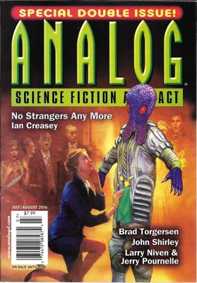 Cover of Analog Science Fiction and Fact, July-August 2016