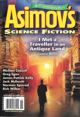 Cover of Asimov's Science Fiction, November-December 2017