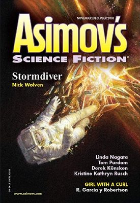 Cover of Asimov's Science Fiction, November-December 2018