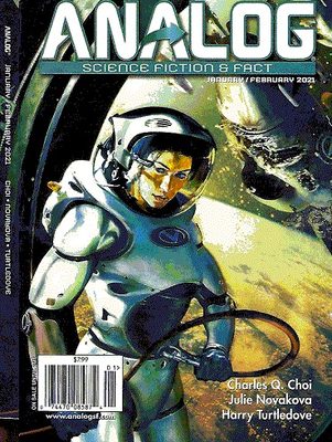 Cover of Analog Science Fiction & Fact, January-February 2021