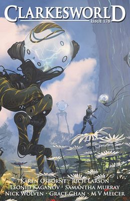 Cover of Clarkesworld, July 2021